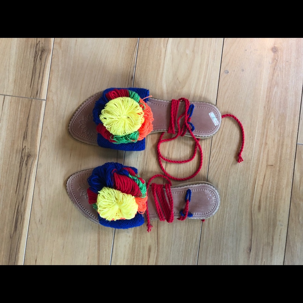 Cinco De Mayo Festive Sandals - Picture 3 of 5